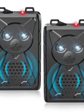 Ultrasonic Pest & Rodent Mouse Squirrels Repellent, 2 Pack Plug-in Electronic Ra